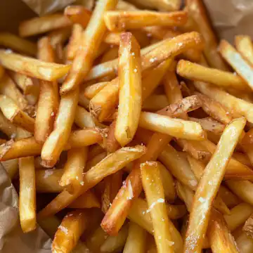 Gordon Ramsay’s Crispy French Fries taken with iphone 15 pro max --iw 2 --ar 4:5 --v 6.0 --raw