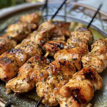 Greek Chicken Souvlaki Marinade taken with iphone 15 pro max --iw 2 --ar 4:5 --v 6.0 --raw