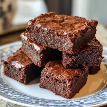 Greek Yogurt Brownies Recipe taken with iphone 15 pro max --iw 2 --ar 4:5 --v 6.1 --raw