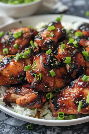 Hawaiian Huli Huli Chicken taken with iphone 15 pro max --iw 2 --ar 4:5 --v 6.0 --raw
