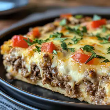 High Protein Low Carb Philly Cheesesteak Casserole Recipe taken with iphone 15 pro max --iw 2 --ar 4:5 --v 6.1 --raw