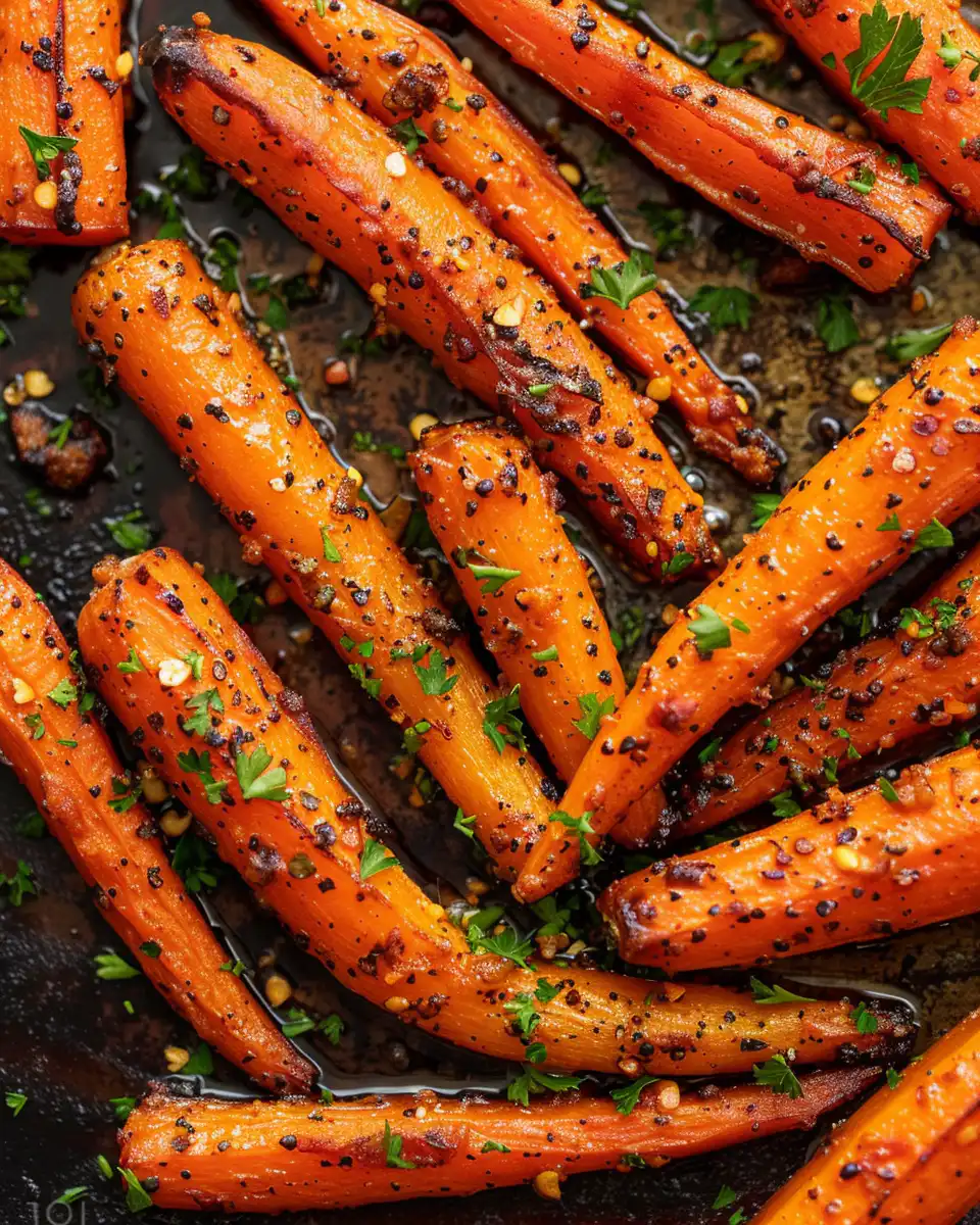 Ingredients mixed and ready for pressure cooking glazed carrots