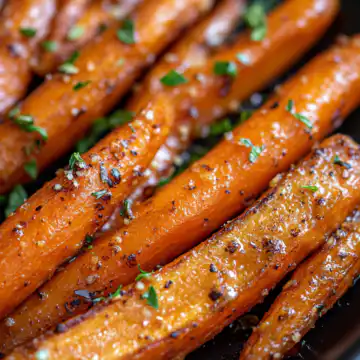 Honey Roasted Carrots taken with iphone 15 pro max --iw 2 --ar 4:5 --v 6.1 --raw