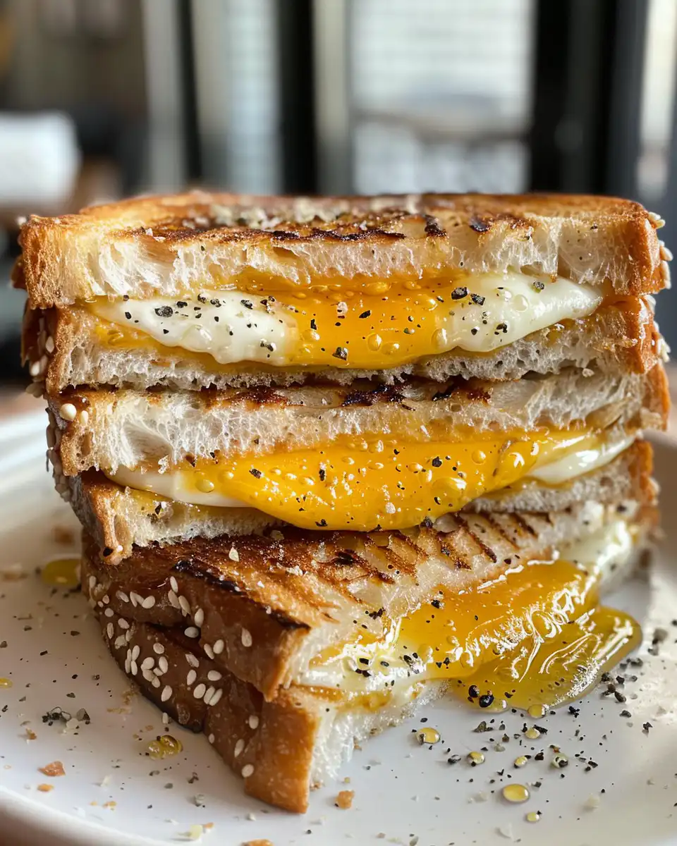 Ingredients for hot honey grilled cheese sandwich including chicken and gouda cheese
