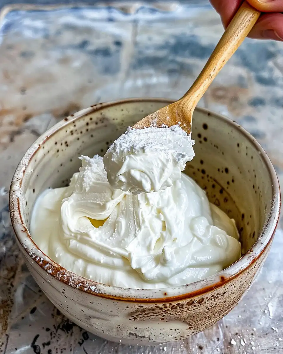 Ingredients and tools laid out for homemade yogurt