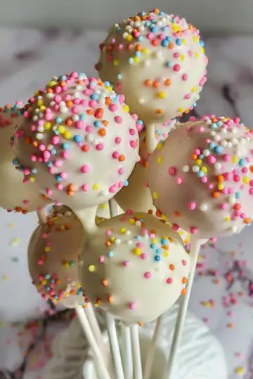 How to Make Perfect Easter Egg Cake Pops (Step taken with iphone 15 pro max --iw 2 --ar 4:5 --v 6.0 --raw