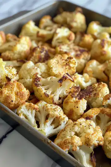 Incredible Ultimate Recipe For Crispy Roasted Cauliflower taken with iphone 15 pro max --iw 2 --ar 4:5 --v 6.0 --raw