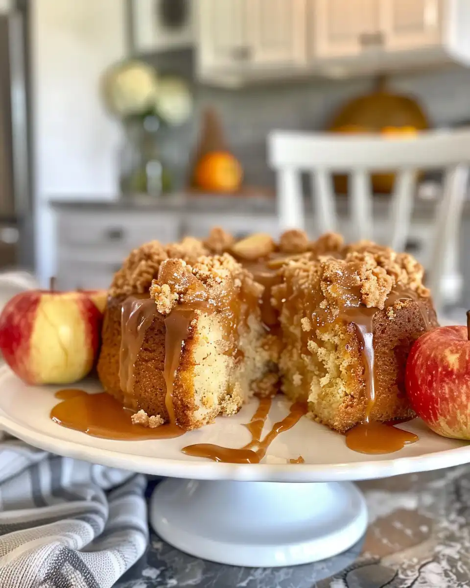 Ingredients for apple crumble cupcakes laid out on kitchen counter