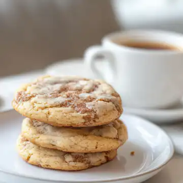 Irresistible Gilmore Girls Coffee Cake Cookies taken with iphone 15 pro max --iw 2 --ar 4:5 --v 6.1 --raw