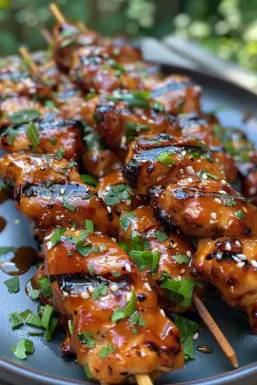 Irresistible Sweet & Savory Asian Mango Glazed Chicken Twists taken with iphone 15 pro max --iw 2 --ar 4:5 --v 6.0 --raw