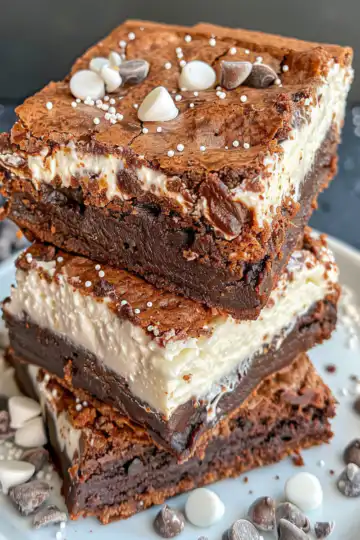 Low Calorie Greek Yogurt Brownies taken with iphone 15 pro max --iw 2 --ar 4:5 --v 6.0 --raw