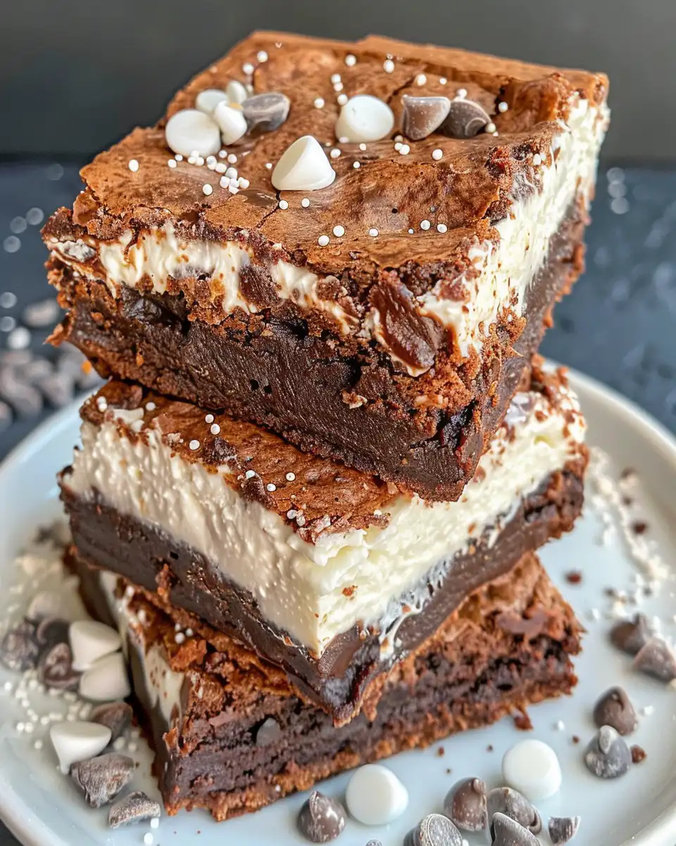 Moist low calorie Greek yogurt brownies fresh out of the pressure cooker