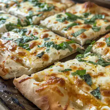 Make Amazing Ricotta Pizza With Spicy Honey Swirl taken with iphone 15 pro max --iw 2 --ar 4:5 --v 6.0 --raw