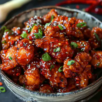 Make Irresistibly Spicy Dragon Chicken Fast taken with iphone 15 pro max --iw 2 --ar 4:5 --v 6.0 --raw