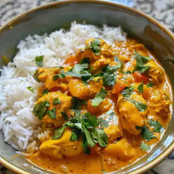 Mango Chicken Curry taken with iphone 15 pro max --iw 2 --ar 4:5 --v 6.0 --raw
