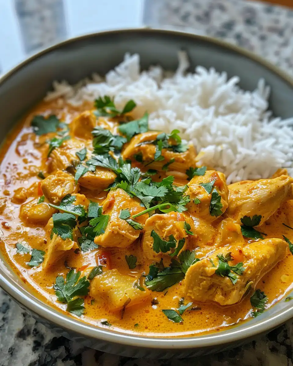 Ingredients for mango chicken curry