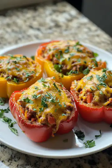 Mexican stuffed peppers taken with iphone 15 pro max --iw 2 --ar 4:5 --v 6.1 --raw