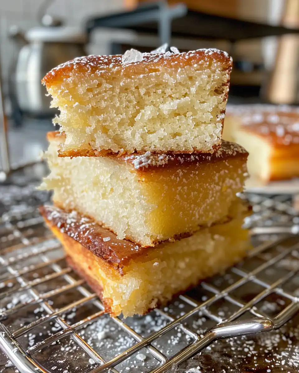 Freshly pressure cooked lemon yogurt cake in pan