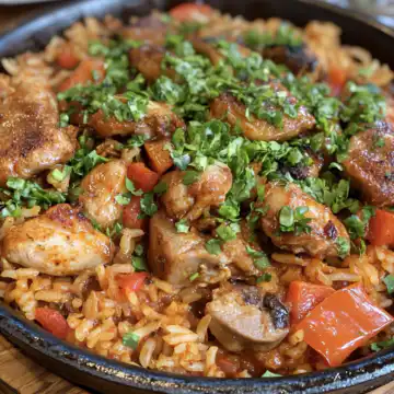 Nando’s Portuguese Chicken & Rice (One-Pot) taken with iphone 15 pro max --iw 2 --ar 4:5 --v 6.1 --raw