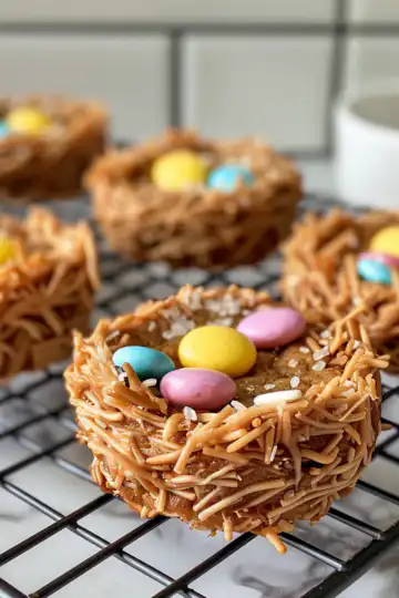 No Bake Birds Nest Cookies You Can Make in Minutes taken with iphone 15 pro max --iw 2 --ar 4:5 --v 6.0 --raw