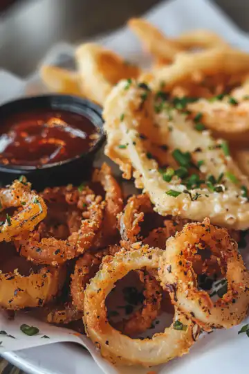 Onion Ring Chips taken with iphone 15 pro max --iw 2 --ar 4:5 --v 6.0 --raw