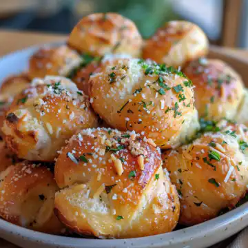 Parmesan garlic knots taken with iphone 15 pro max --iw 2 --ar 4:5 --v 6.0 --raw