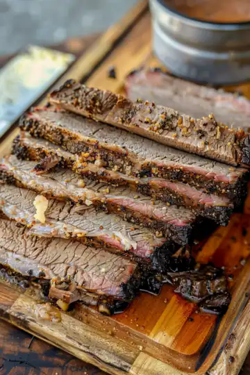 Passover brisket taken with iphone 15 pro max --iw 2 --ar 4:5 --v 6.0 --raw
