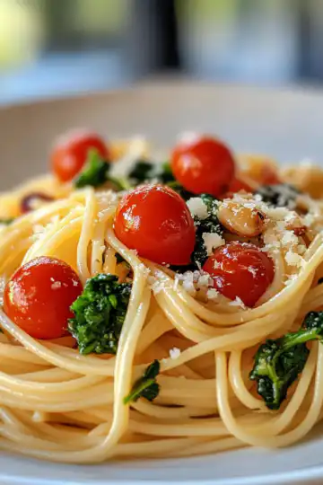 Pasta Primavera taken with iphone 15 pro max --iw 2 --ar 4:5 --v 6.1 --raw