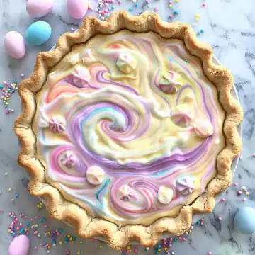 Pastel Easter Swirl Pie Recipe taken with iphone 15 pro max --iw 2 --ar 4:5 --v 6.0 --raw