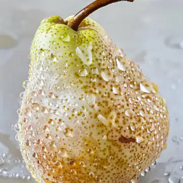 Pear charoset taken with iphone 15 pro max --iw 2 --ar 4:5 --v 6.0 --raw