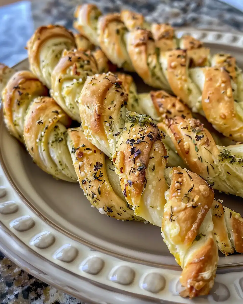 Ingredients for puff pastry twists with pesto and cheese