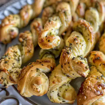 Pesto Goat Cheese Twists taken with iphone 15 pro max --iw 2 --ar 4:5 --v 6.0 --raw