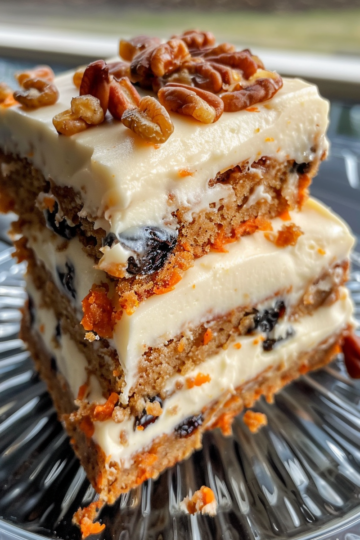 Raisin carrot cake taken with iphone 15 pro max --iw 2 --ar 4:5 --v 6.0 --raw