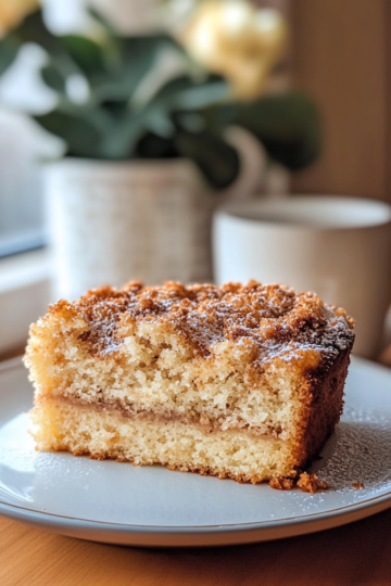 Rhubarb Coffee Cake taken with iphone 15 pro max --iw 2 --ar 4:5 --v 6.1 --raw