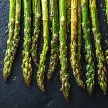 Roasted Asparagus recipe taken with iphone 15 pro max --iw 2 --ar 4:5 --v 6.1 --raw