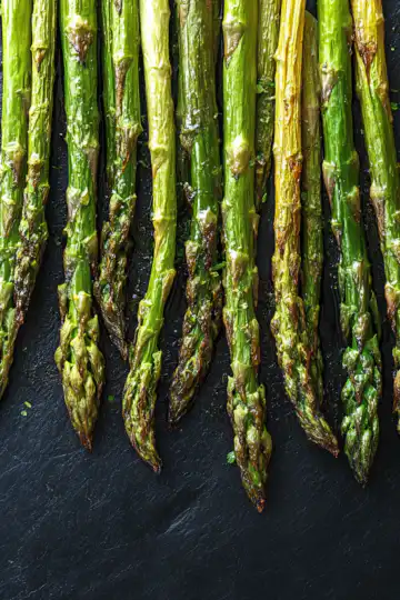 Roasted Asparagus recipe taken with iphone 15 pro max --iw 2 --ar 4:5 --v 6.1 --raw