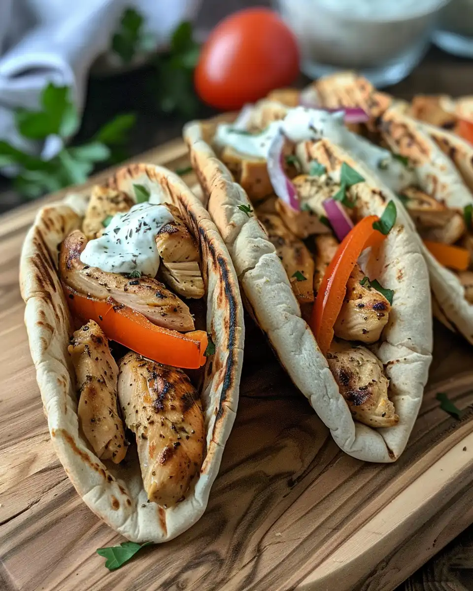 Sheet pan chicken pitas with herby ranch cooking in pressure cooker
