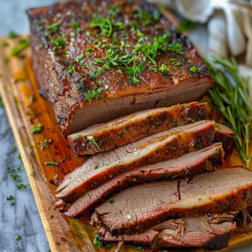 Slow cooker brisket taken with iphone 15 pro max --iw 2 --ar 4:5 --v 6.0 --raw