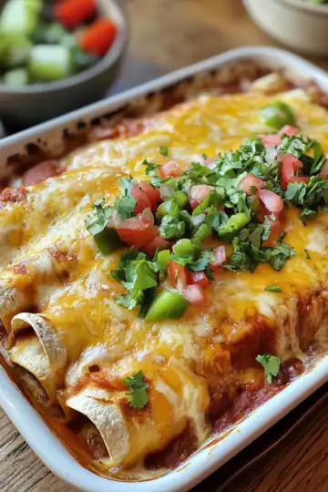 Sour cream enchiladas taken with iphone 15 pro max --iw 2 --ar 4:5 --v 6.1 --raw