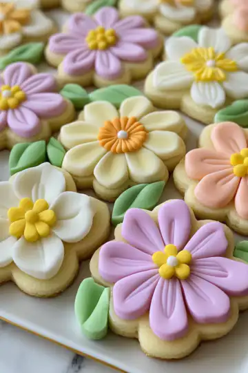 Spring Sugar Cookies taken with iphone 15 pro max --iw 2 --ar 4:5 --v 6.1 --raw