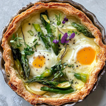 Spring Vegetable Tart taken with iphone 15 pro max --iw 2 --ar 4:5 --v 6.1 --raw
