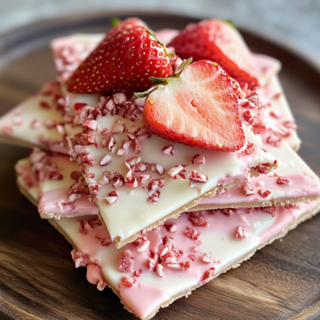 Strawberry Yogurt Bark taken with iphone 15 pro max --iw 2 --ar 4:5 --v 6.1 --raw