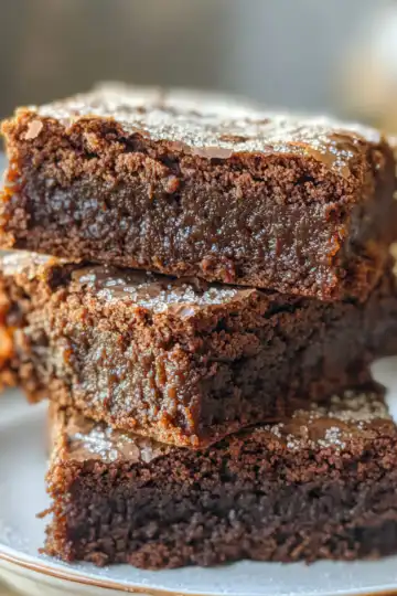 Tasty Zero Sugar Brownies with Greek Yogurt taken with iphone 15 pro max --iw 2 --ar 4:5 --v 6.1 --raw