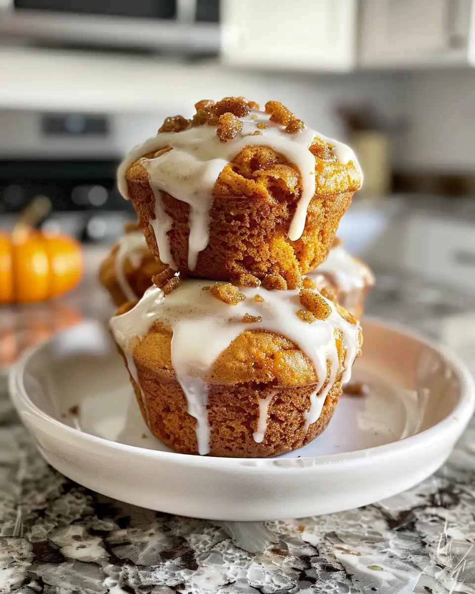 Ingredients for pumpkin cinnamon roll muffins with swirl sugar and cinnamon