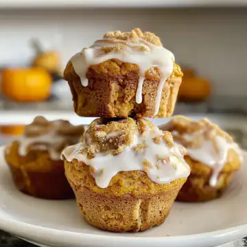 The Best Pumpkin Cinnamon Roll Muffins Ever taken with iphone 15 pro max --iw 2 --ar 4:5 --v 6.0 --raw