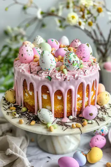 Top 20 Easy Easter Cake & Dessert Ideas taken with iphone 15 pro max --iw 2 --ar 4:5 --v 6.0 --raw