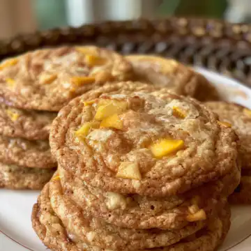 Tropical Mango Cookies taken with iphone 15 pro max --iw 2 --ar 4:5 --v 6.0 --raw