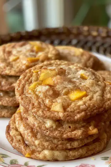 Tropical Mango Cookies taken with iphone 15 pro max --iw 2 --ar 4:5 --v 6.0 --raw