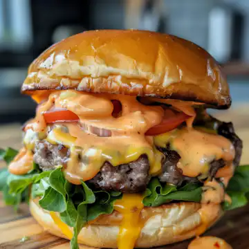 Ultimate Smash Burger Sauce Recipe taken with iphone 15 pro max --iw 2 --ar 4:5 --v 6.0 --raw