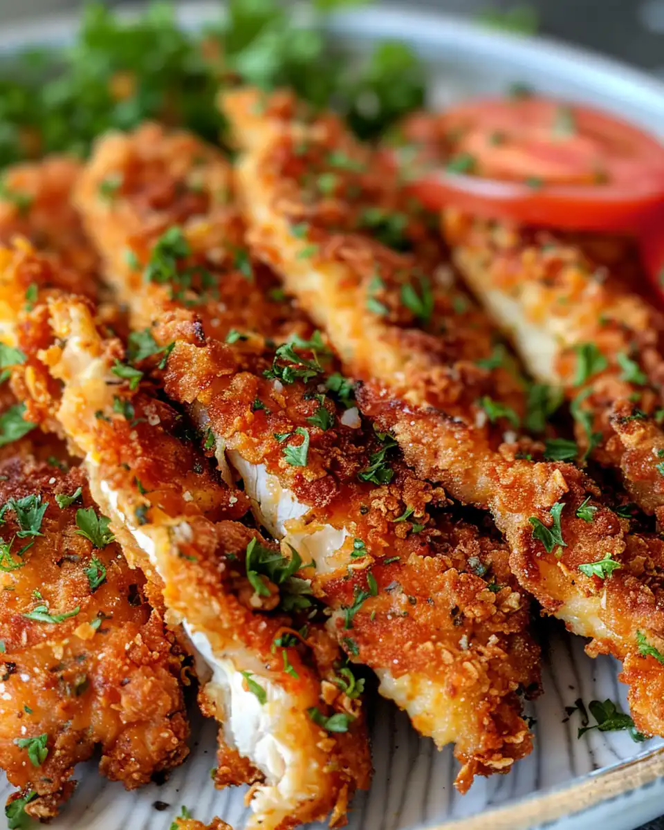 Ingredients for Greek chicken tenders marinade and coating laid out